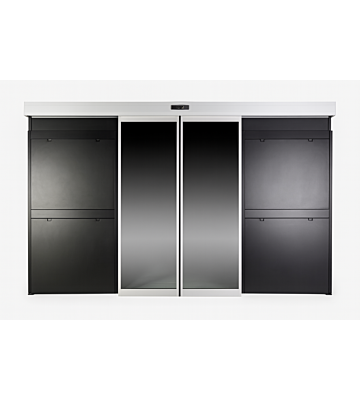 Palvelinkeskuksen liukuovet, käsikäyttöinen 52H