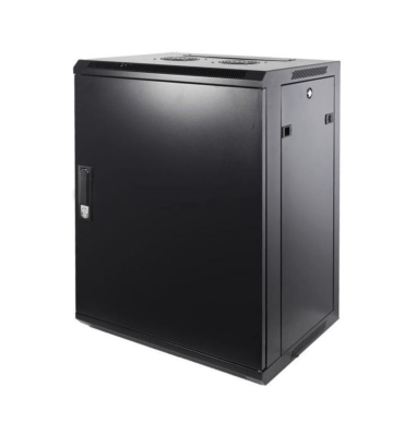 15U seinäkaappi metalliovella 600x600x770mm (LxSxK)