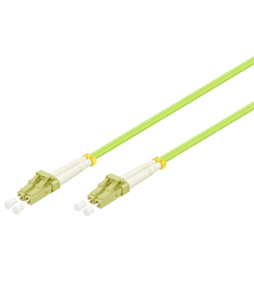 Valokuitukaapeli LC-LC OM5 (laseroptimoitu) 2m