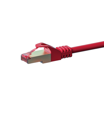 CAT6 S/FTP (PIMF) patch-kaapeli 5m punainen