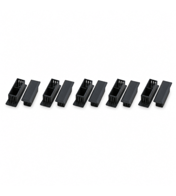 Peitekatto SC duplex- ja LC quad -patchpaneeliin - 10 kpl