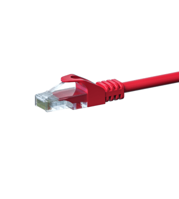 CAT5e UTP patch -kaapeli 2m punainen - CCA