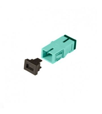 Multimode Keystone-liitäntä SC-SC simplex turkoosi