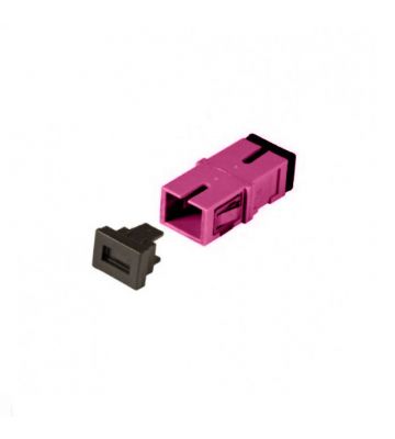 Multimode Keystone-kytkin SC-SC simplex violetti