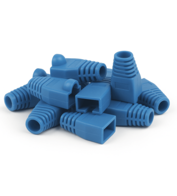DANICOM RJ45-kaapeliholkki sininen suuri - 10 kappaletta