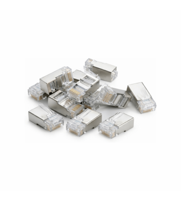 DANICOM SFTP CAT6a RJ45 Liitin - joustavalle ytimelle - 10 kpl