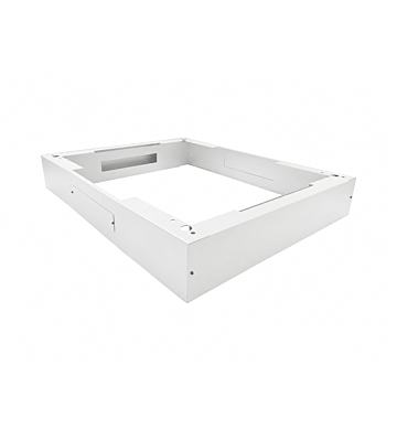 Jalusta 19 tuuman palvelinkaapeille 800x1000x150 mm (LxSxK) - Valkoinen