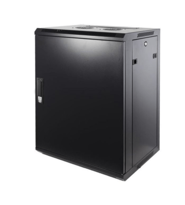 12U seinäkaappi metalliovella 600x600x635mm (LxSxK)