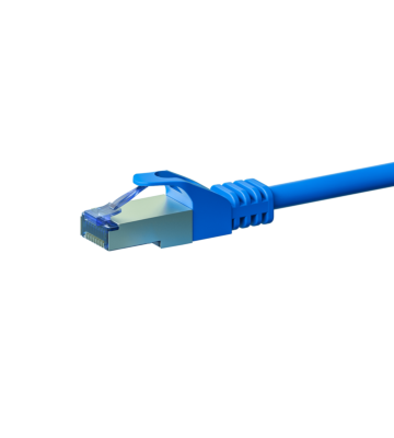 CAT6a S/FTP (PIMF) patch-kaapeli 0,50m sininen