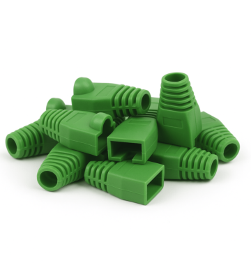 DANICOM RJ45 Kaapeliläpivienti Vihreä - 10 kpl