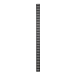 42U pystysuora kaapelihylly - 10 cm leveä