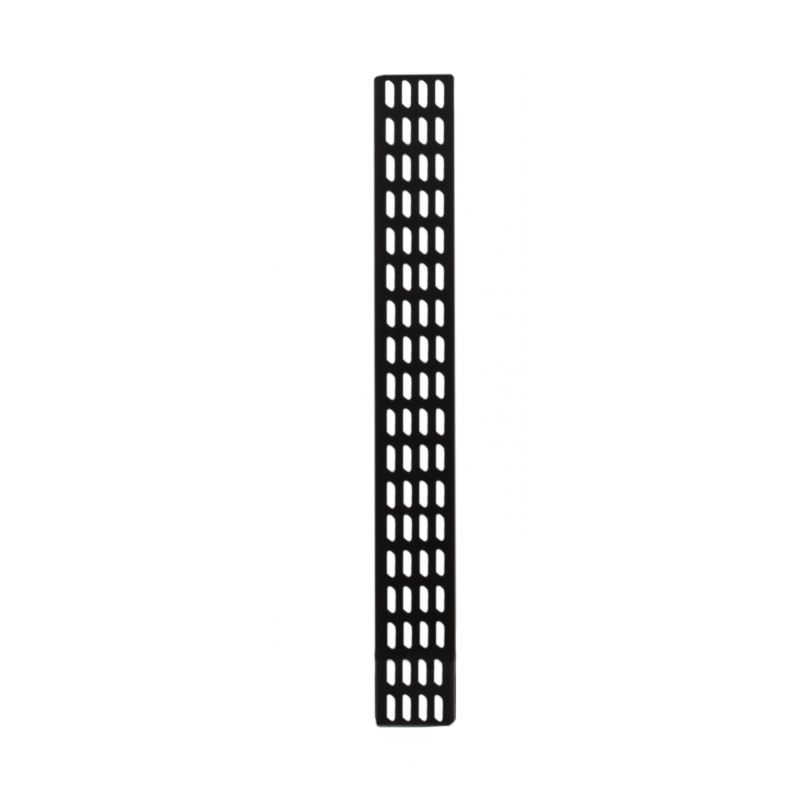 18U pystysuora kaapelihylly - 10 cm leveä