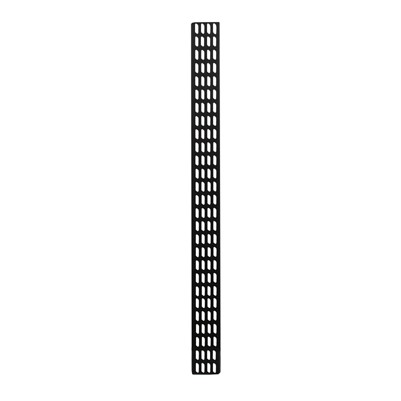 27U pystysuora kaapelihylly - 10 cm leveä