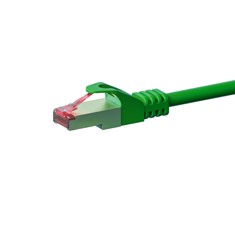 CAT6 S/FTP (PIMF) patch-kaapeli 5m vihreä