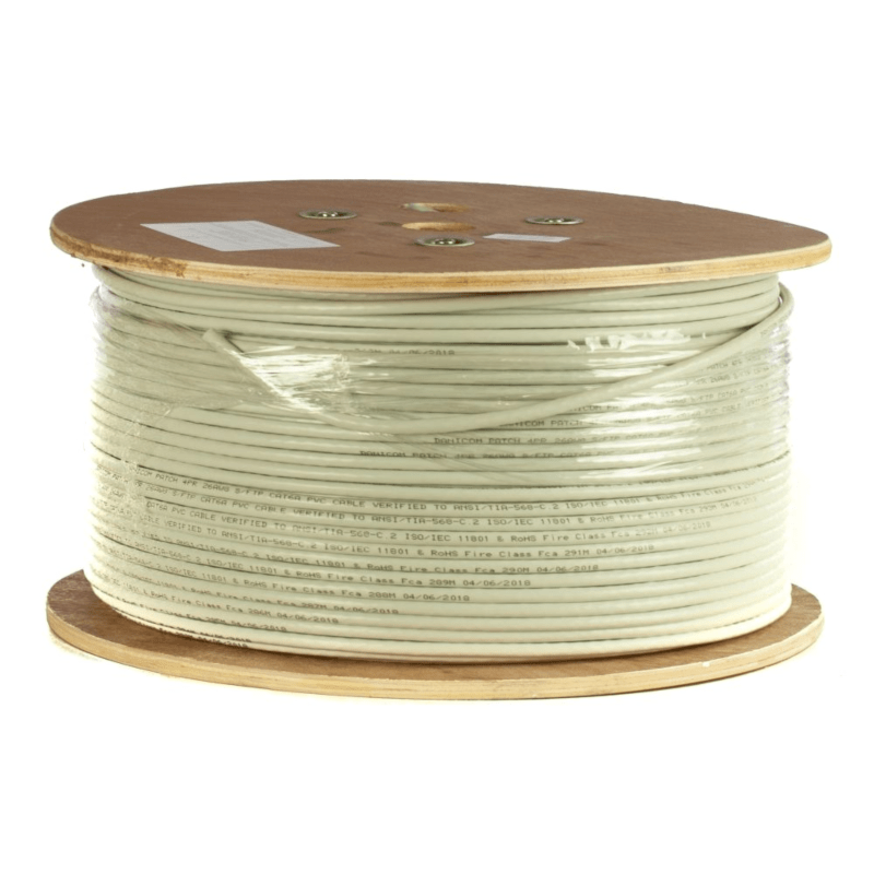 DANICOM CAT6A U/UTP 500 m kaapeli joustavalla rullalla - PVC (Fca)