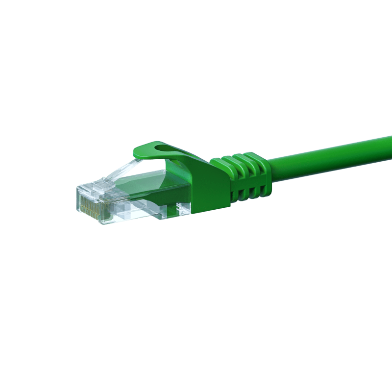 UTP CAT5e patch-kaapeli 2m vihreä - 100% kuparia