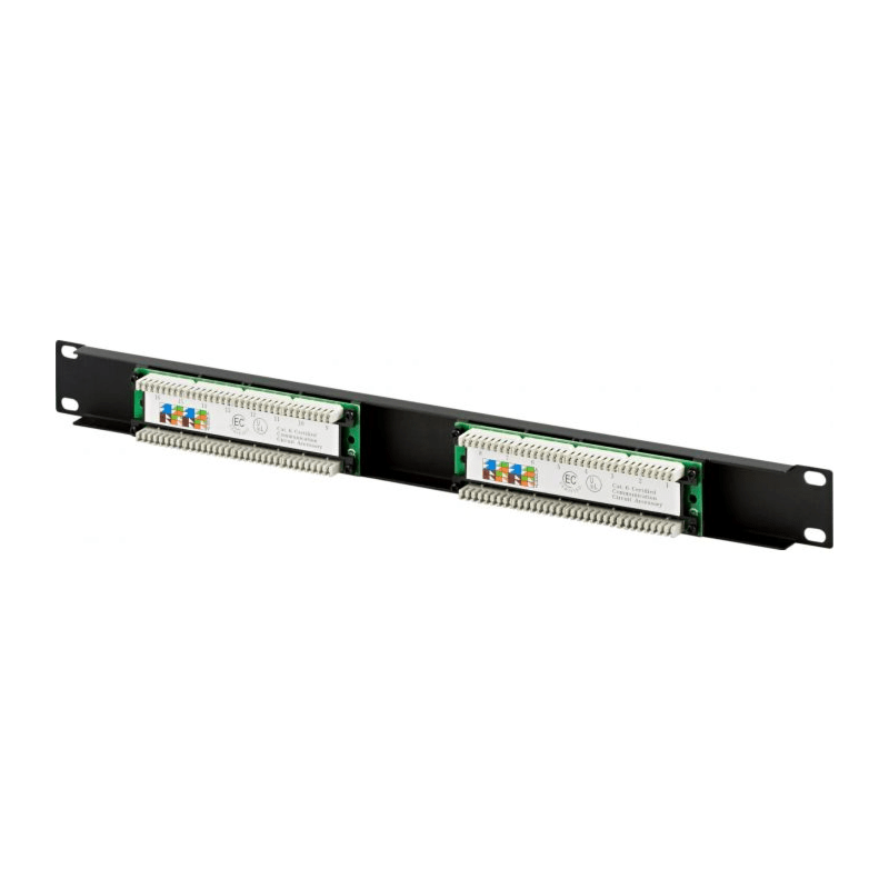 CAT5e UTP-kytkentäpaneeli - 16 porttia