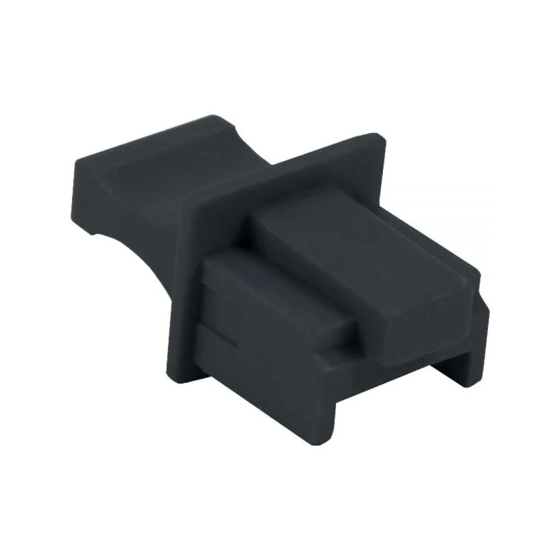 RJ45 portin päätteet, 10 kpl sarja, musta