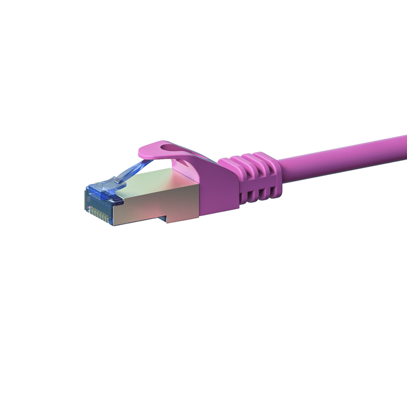 CAT6a S/FTP (PIMF) patch-kaapeli 2m pinkki