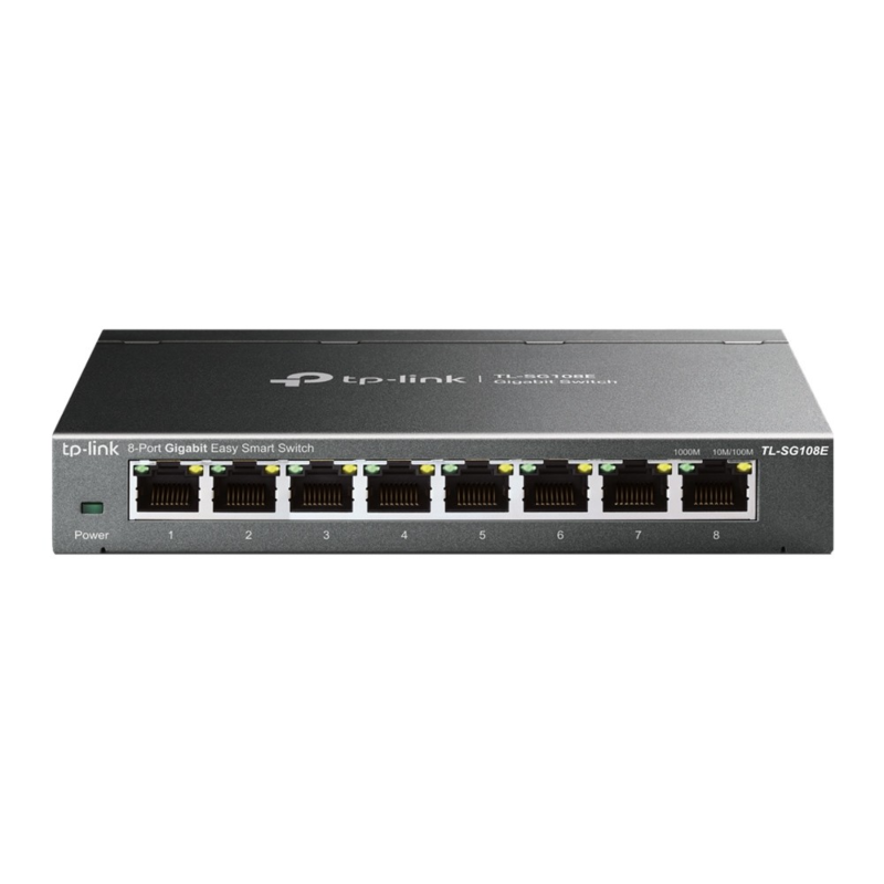 TP-Link 8-porttinen SG108 hallitsematon älykytkin