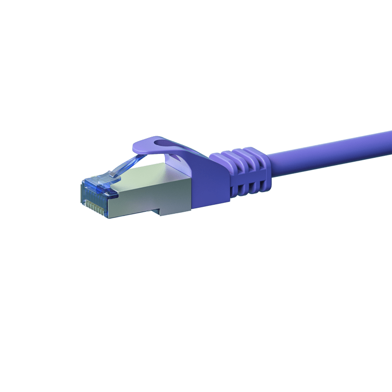 CAT6a S/FTP (PIMF) patch-kaapeli 2m violetti