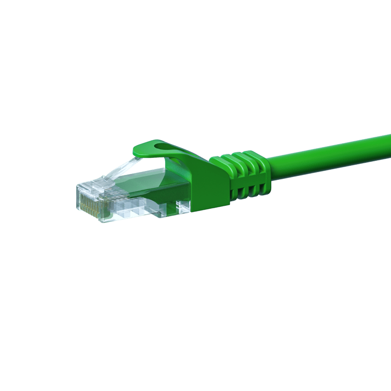 CAT5e UTP patch -kaapeli 5m vihreä - CCA