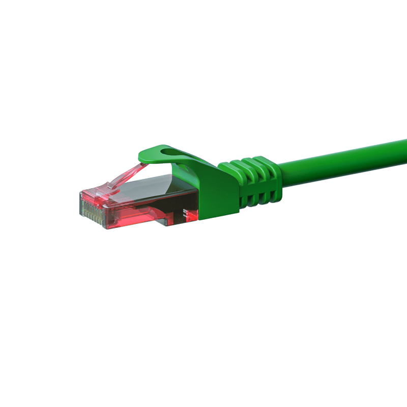 UTP CAT6 patch-kaapeli 20m vihreä - 100% kuparia