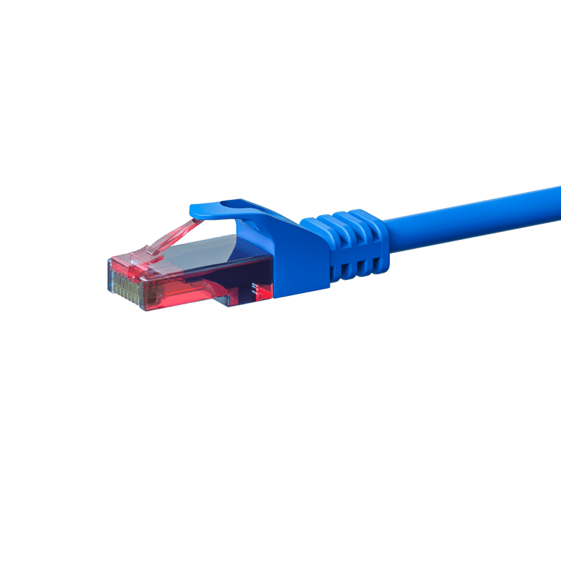 UTP CAT6 patch-kaapeli 1,50m sininen - 100% kuparia