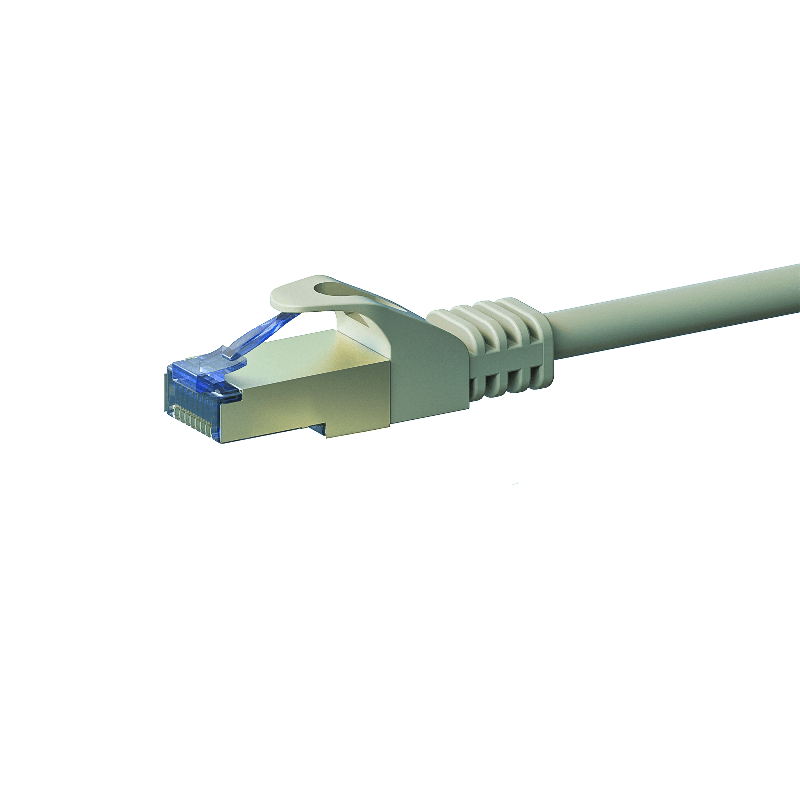 CAT6a S/FTP (PIMF) patch-kaapeli 3m harmaa