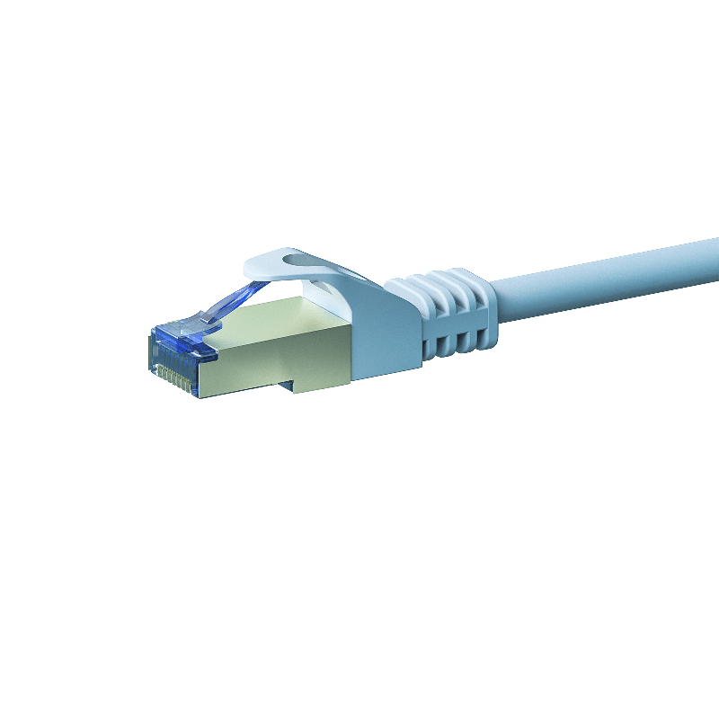 CAT6a S/FTP (PIMF) patch-kaapeli 0,25m valkoinen