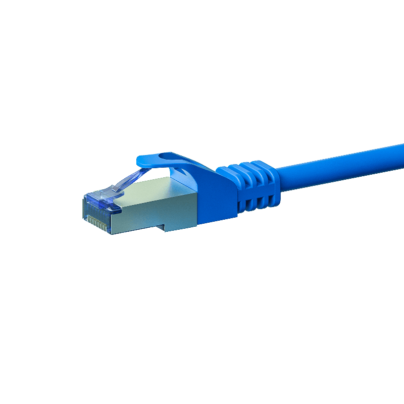 CAT6a S/FTP (PIMF) patch-kaapeli 30m sininen