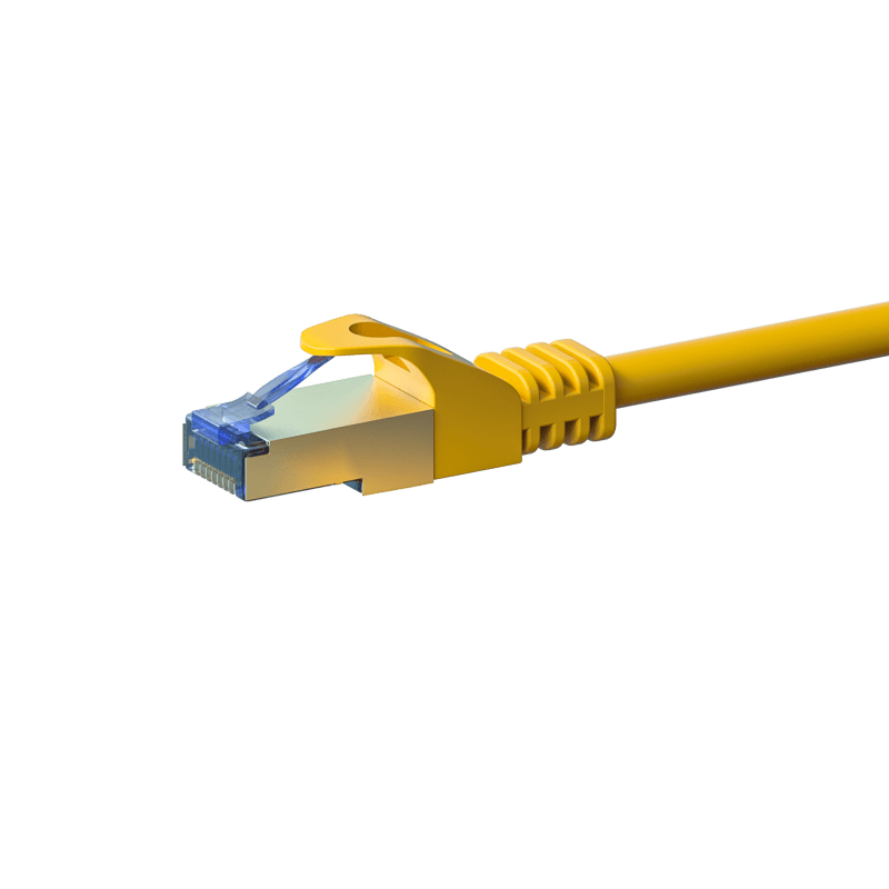 CAT6a S/FTP (PIMF) patch-kaapeli 10m keltainen