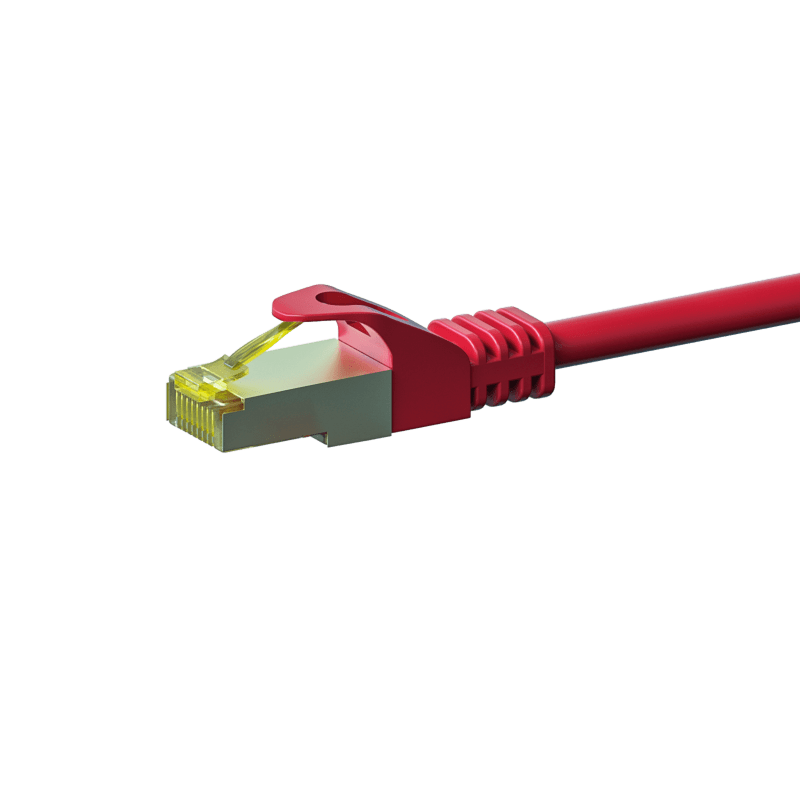 Cat7 S/FTP (PIMF) patch-kaapeli 15m punainen
