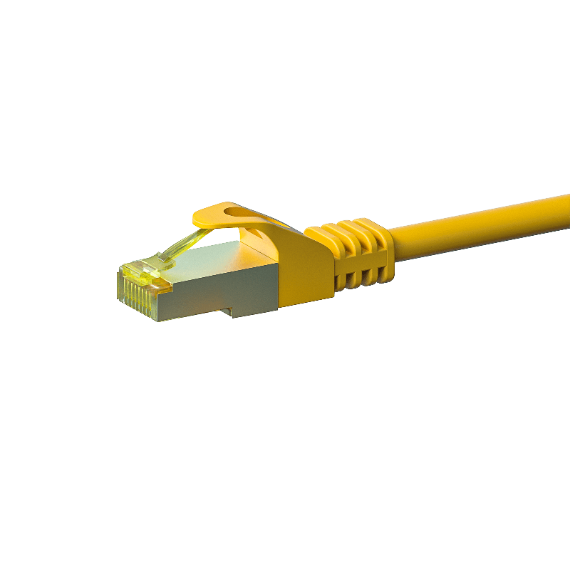 Cat7 S/FTP (PIMF) patch-kaapeli 30m keltainen