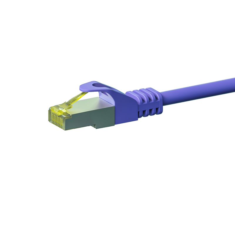 Cat7 S/FTP (PIMF) patch-kaapeli 0,50 m violetti
