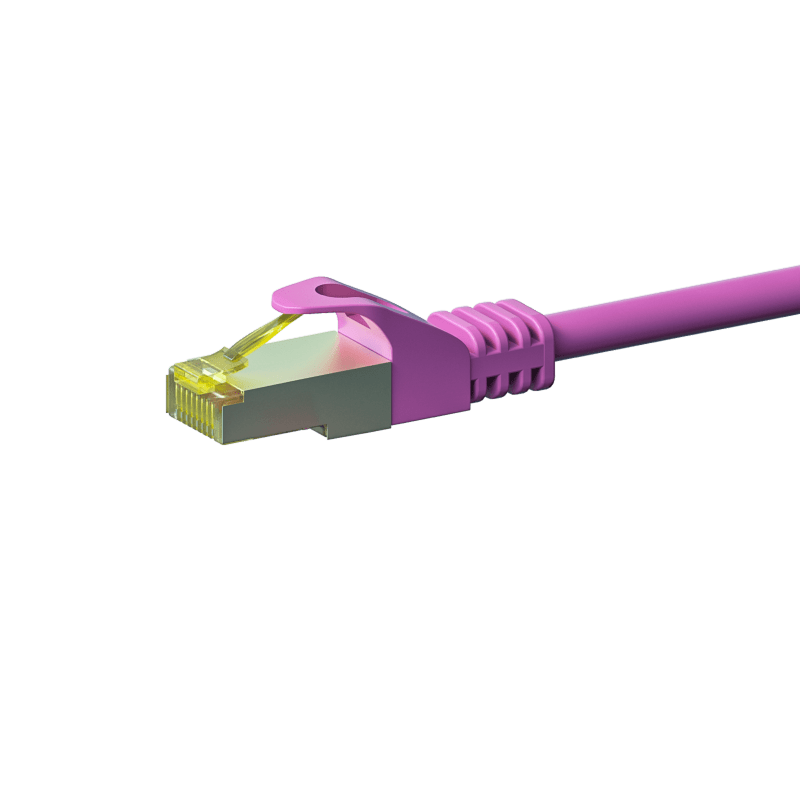 Cat7 S/FTP (PIMF) patch-kaapeli 20m pinkki