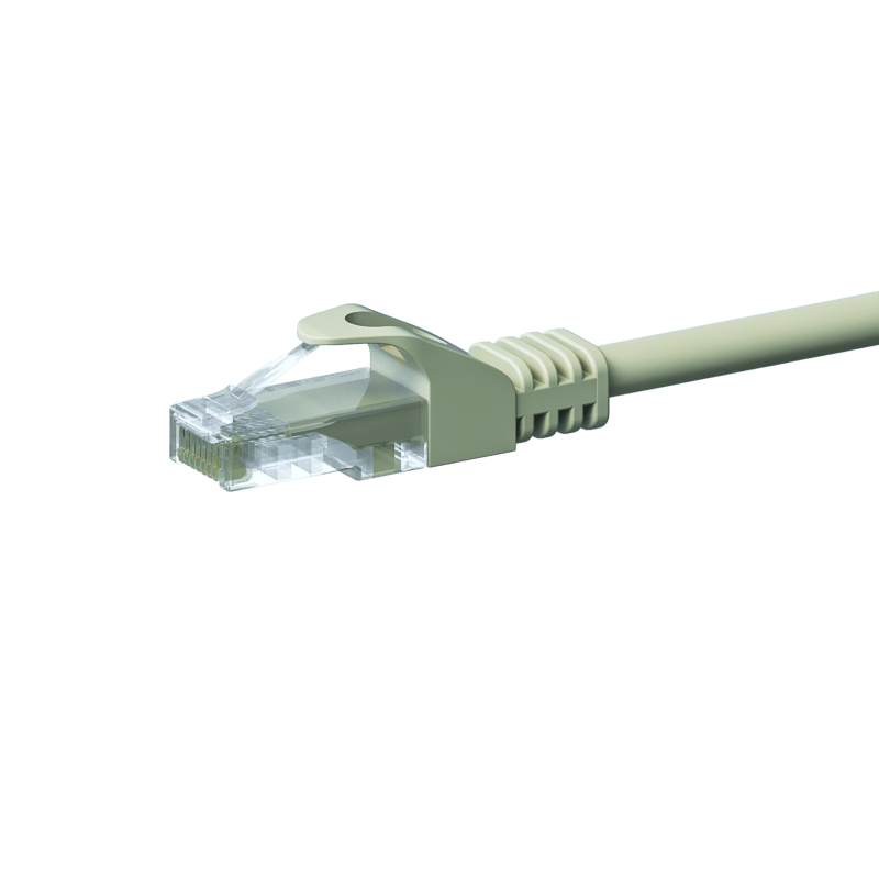 CAT5e UTP patch -kaapeli 7,50 m harmaa - CCA