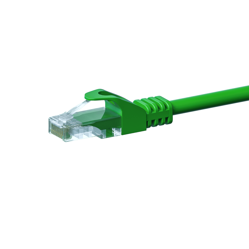 CAT5e UTP patch -kaapeli 10m vihreä - CCA