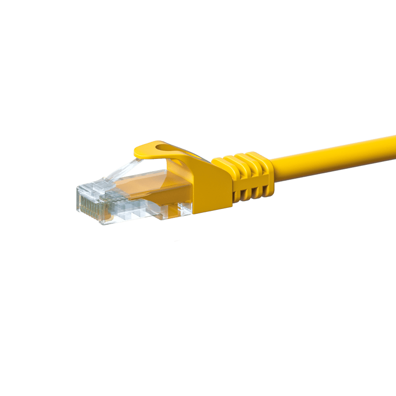 CAT5e UTP patch -kaapeli 3m keltainen - CCA