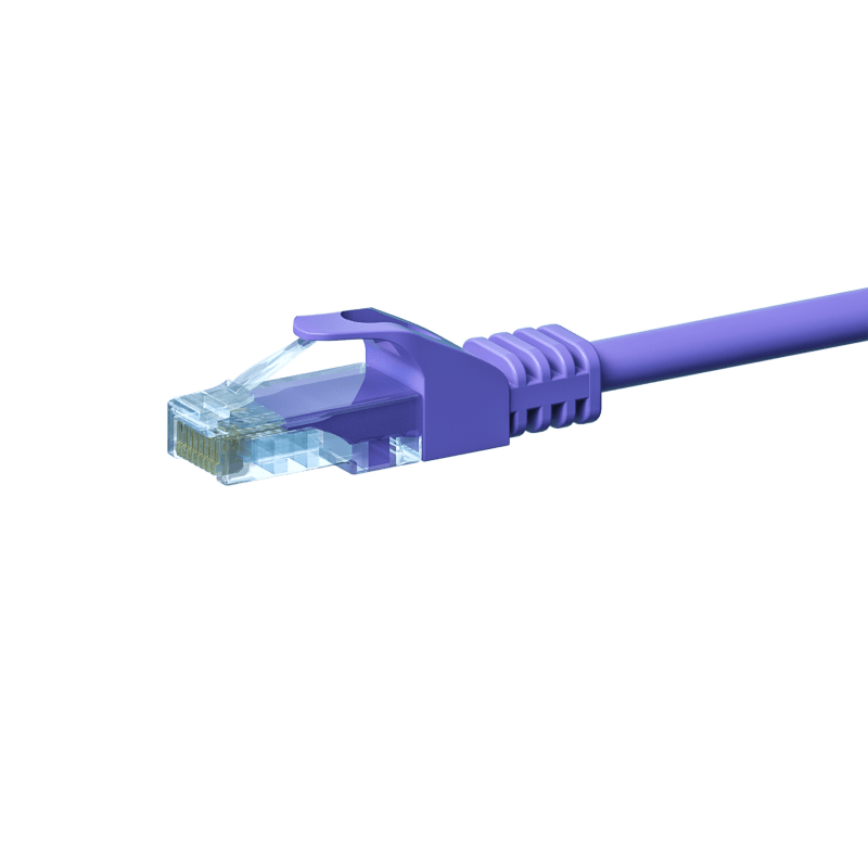 CAT5e UTP patch -kaapeli 1,50 m violetti - CCA