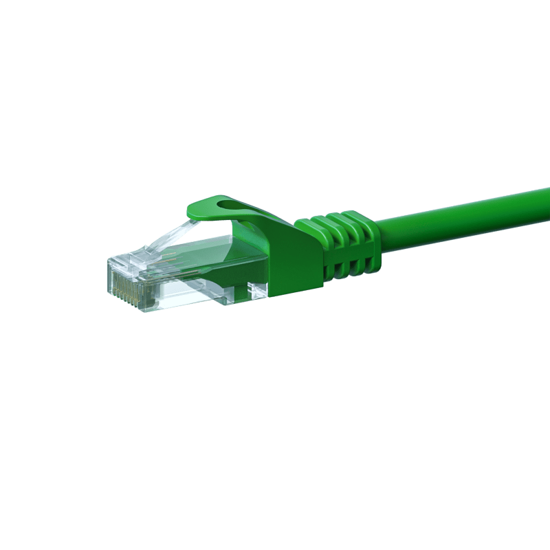 CAT6 UTP patch -kaapeli 1m vihreä - CCA