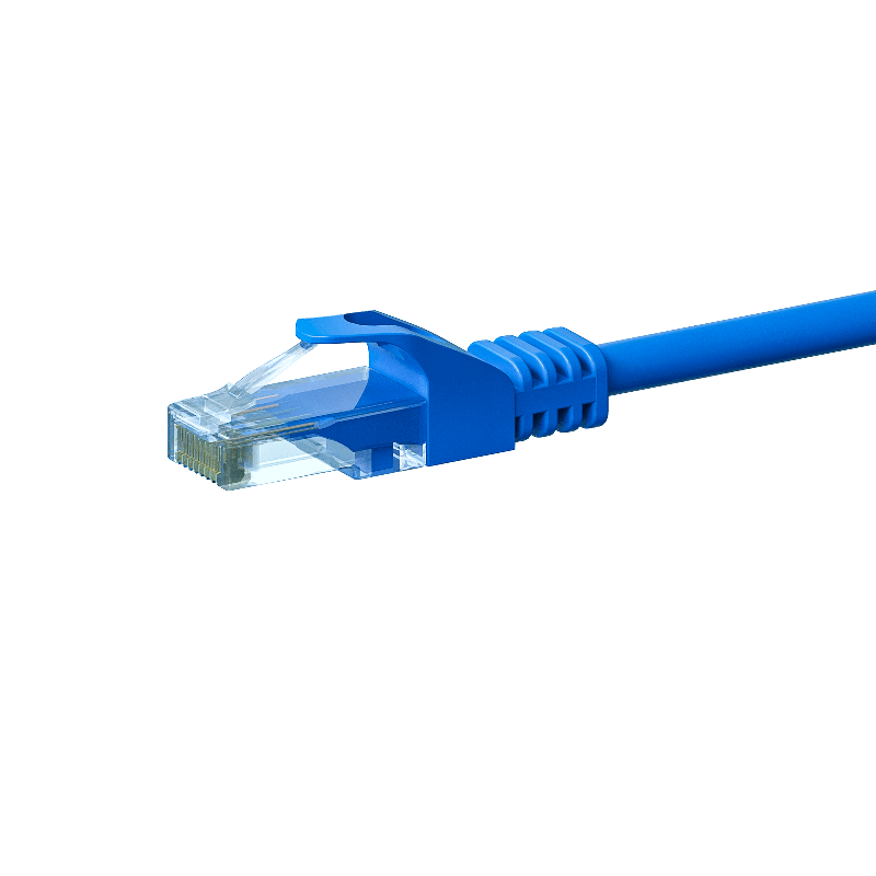CAT6 UTP patch -kaapeli 1m sininen - CCA