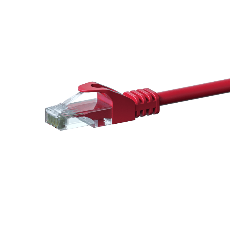 CAT6 UTP patch -kaapeli 15m punainen - CCA