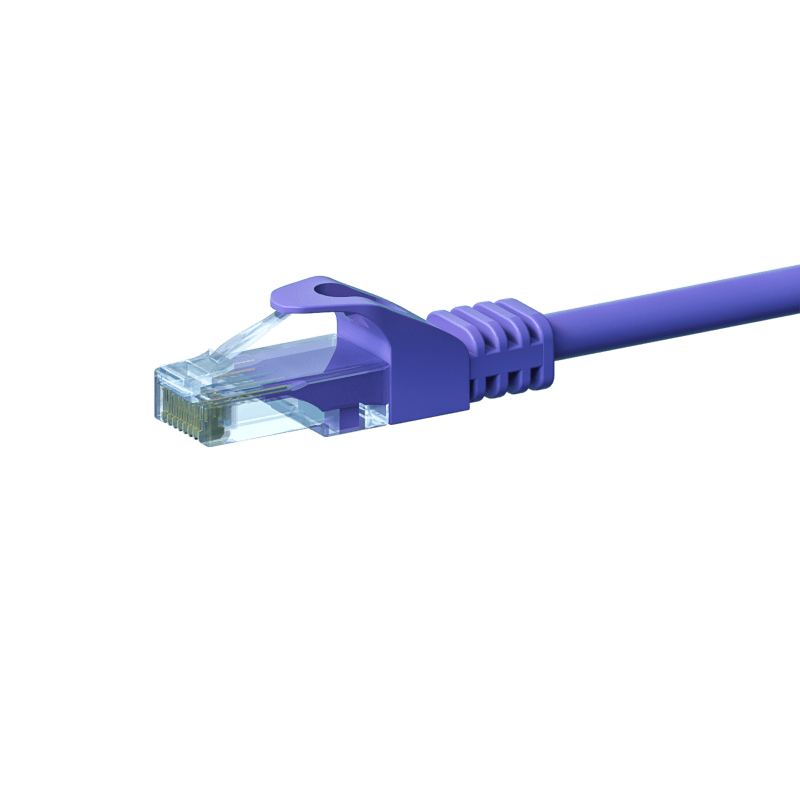 CAT6 UTP patch -kaapeli 1,50 m violetti - CCA