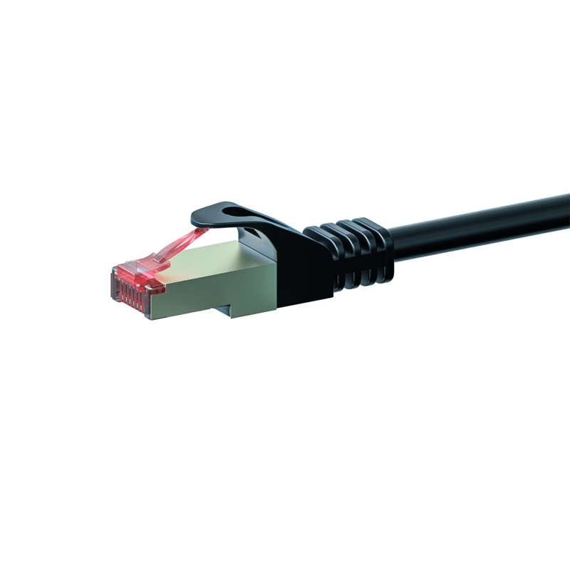 CAT6 S/FTP (PIMF) patch-kaapeli 20m musta
