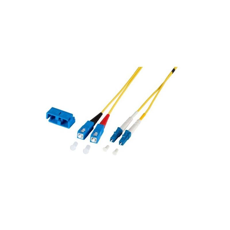 OS2 duplex valokaapeli LC-SC 7,50m