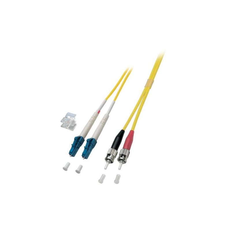 OS2 duplex valokaapeli LC-ST 2m