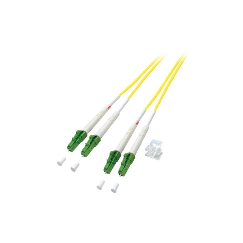 OS2 duplex valokuitukaapeli LC/APC-LC/APC 1m