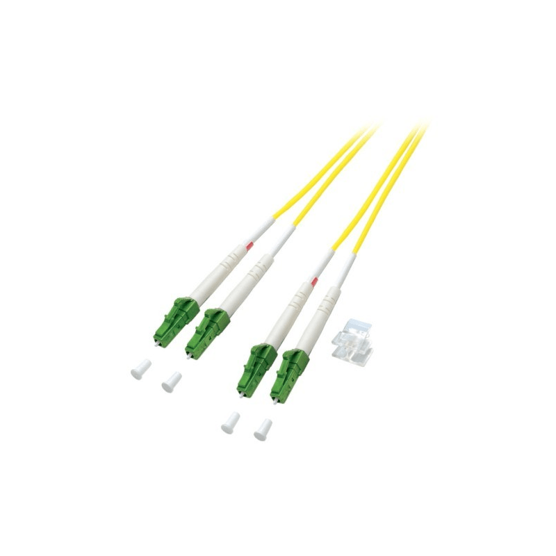 OS2 duplex valokuitukaapeli LC/APC-LC/APC 7,50m