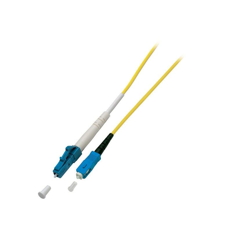 OS2 simplex valokaapeli LC-SC 0,50m